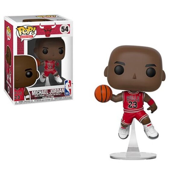 NIB Funko Pop NBA Chicago Bulls Michael Jordan #54 Vinyl Figure - Picture 1 of 4